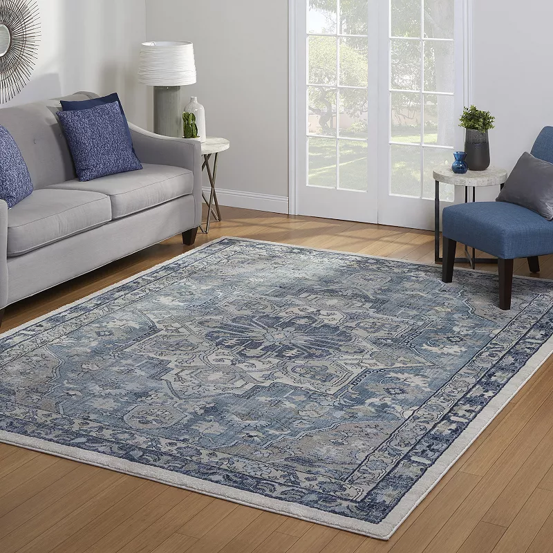 Drexel Heritage Reims Vinas Blue Area Rug