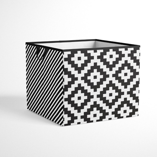 Bacati Love Black white Storage Box Large