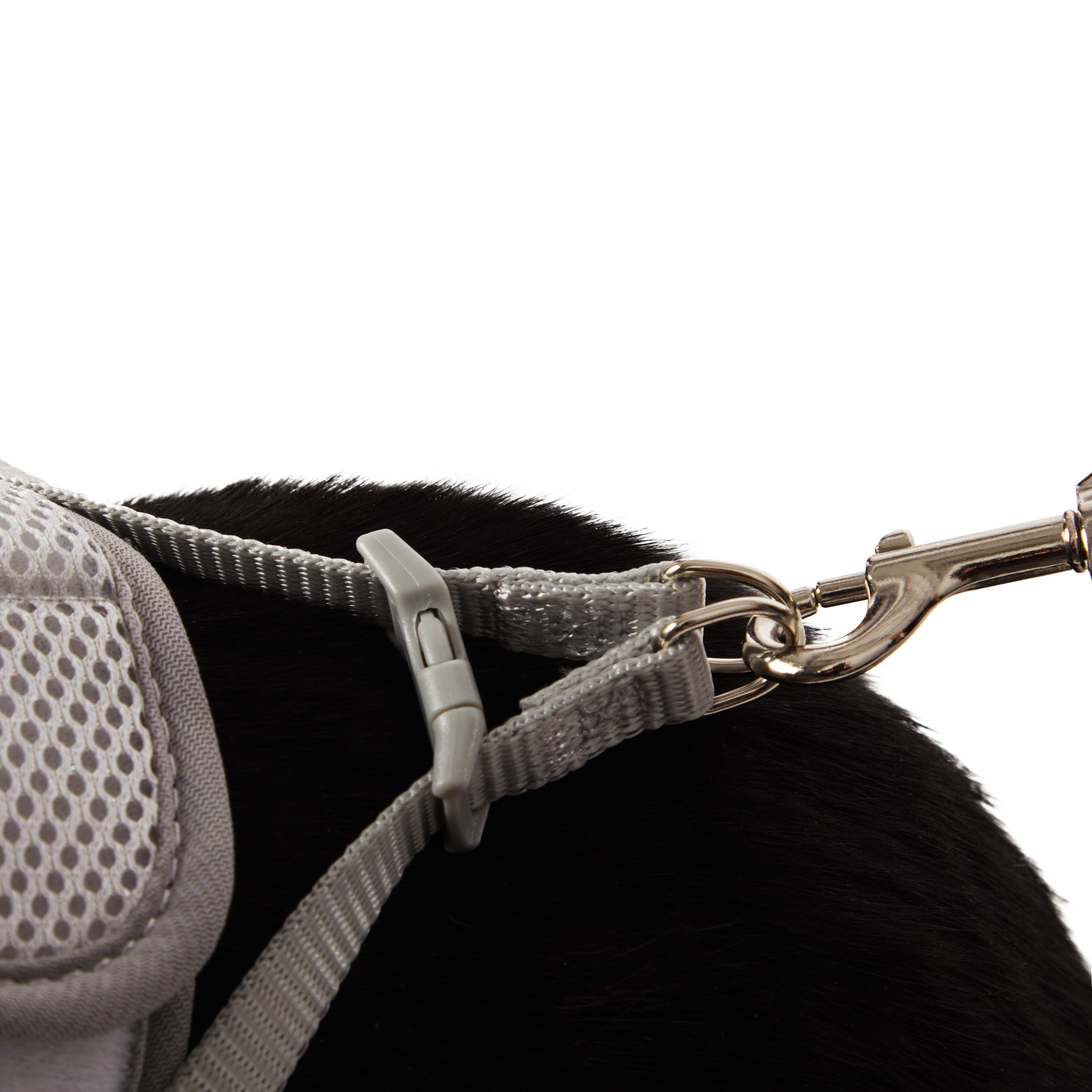 Youly Grey Mesh Safety Cat Harness