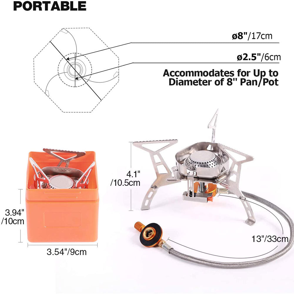 Sirius Survival Propane Backpacking Stove