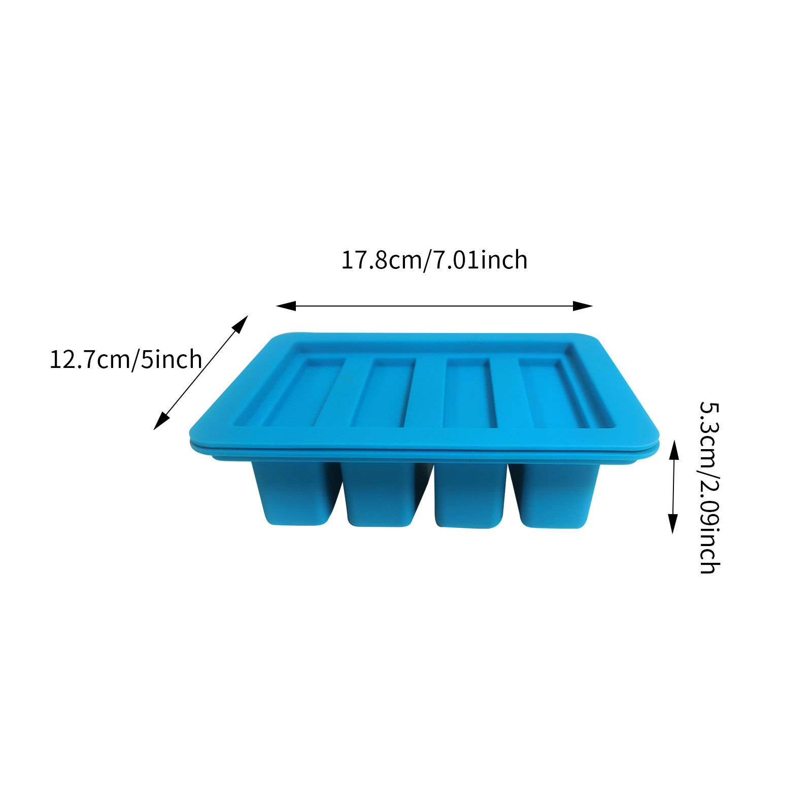 Butter Tray with Lid Storage The Silicone Butter s with 4 Large Storage