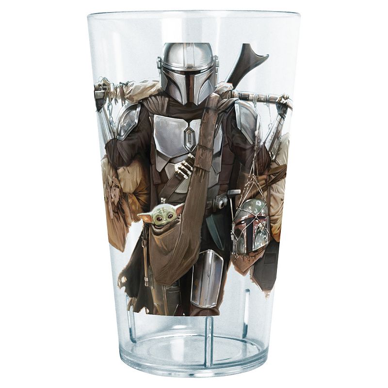 Star Wars Walking Mando 24-oz. Tritan Glass