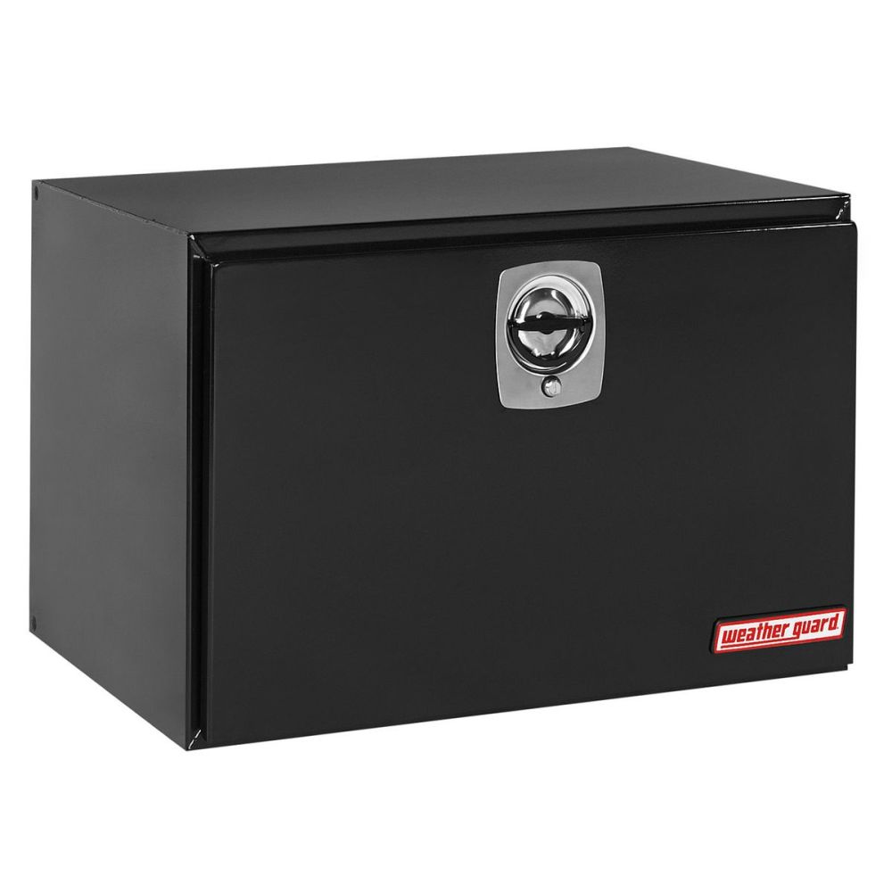 538-5-02 Jumbo Underbed Box ; Steel ; Black ;