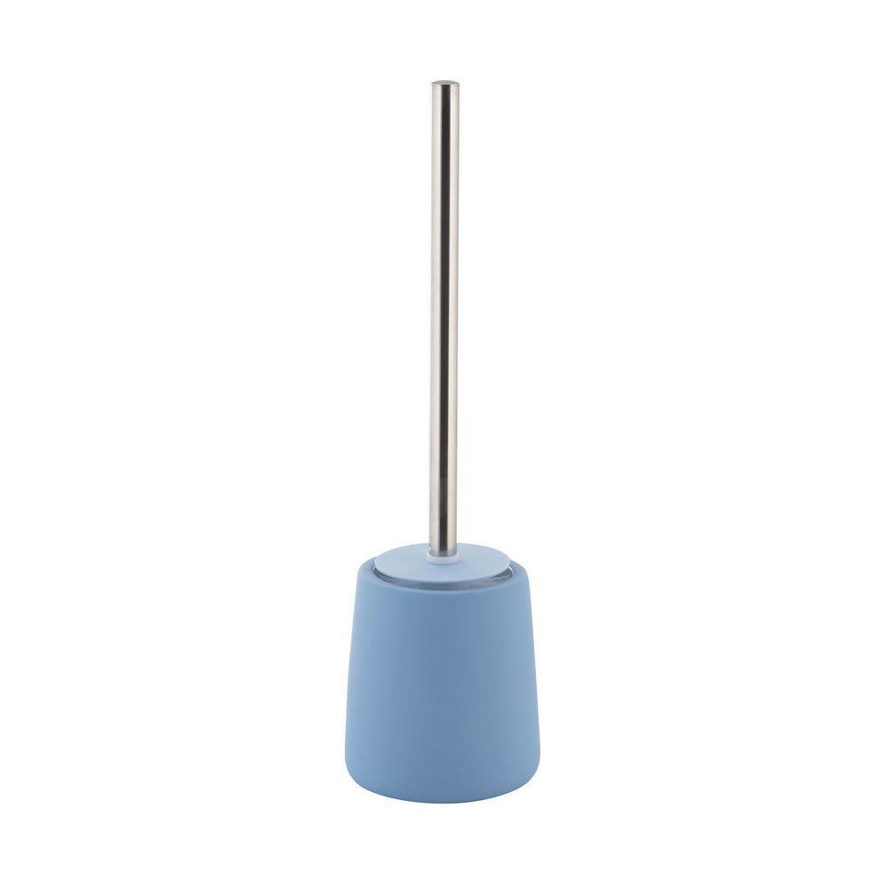 Elle Decor Lisse Wide Bowl Toilet Brush in French Blue EL-44270-FRNCHBLU