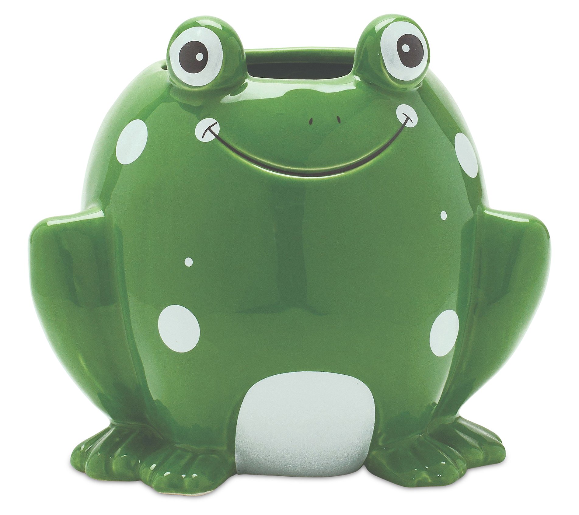 Melrose Sitting Frog Planter 7H