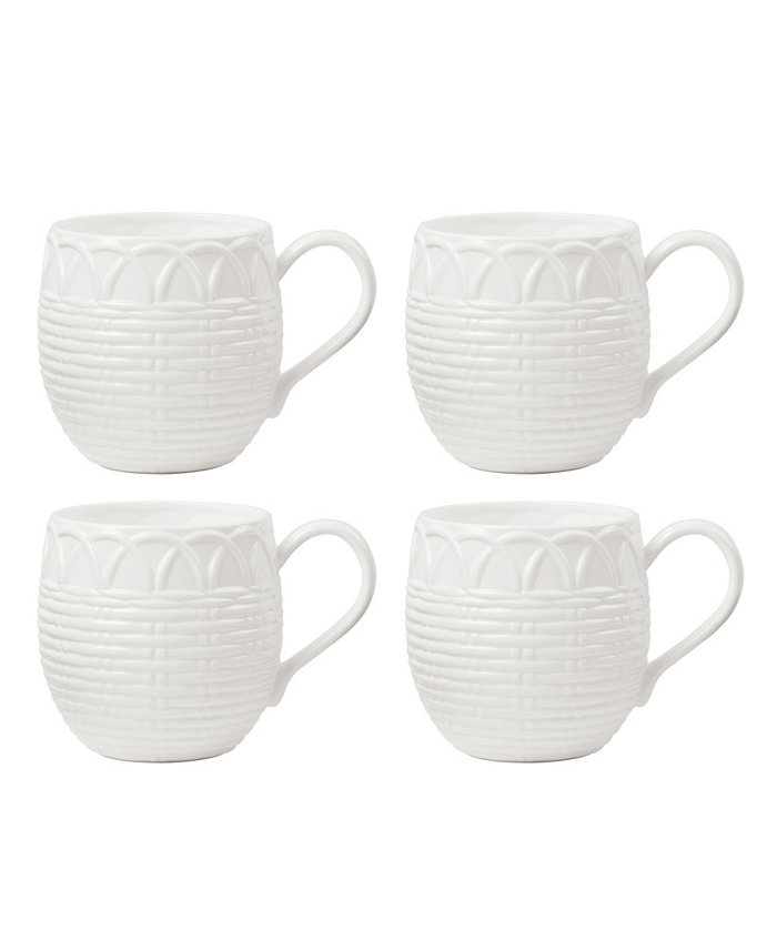 Lenox Wicker Creek Mugs Set Of 4