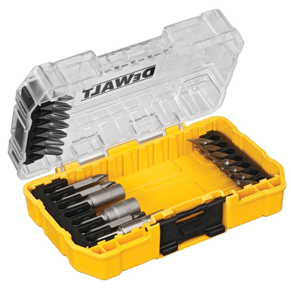 DEWALT 21 Piece Screw Driving Set with Tough Case