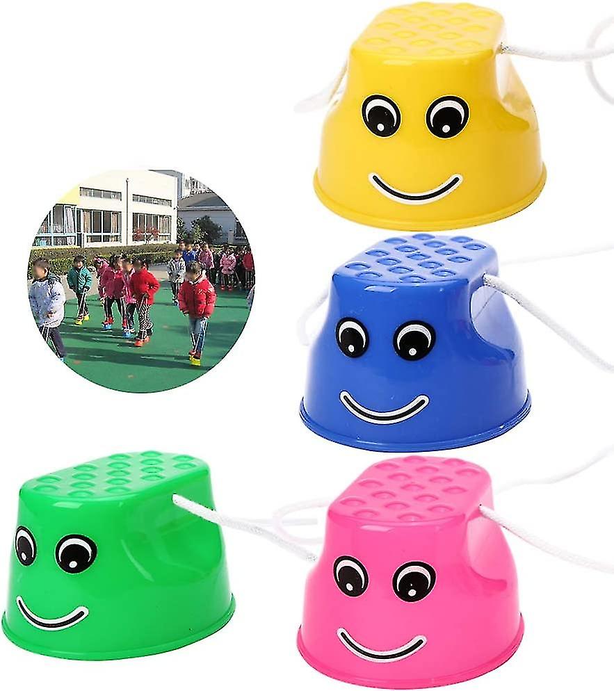 Sport Stilts Toys Sensory Training Stilts Equipment For Kids Outdoor Games 4pcs