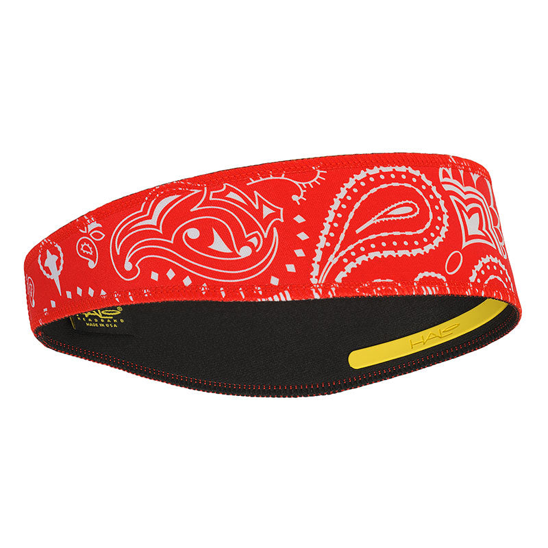 Halo II Pullover Headband - Paisley Red