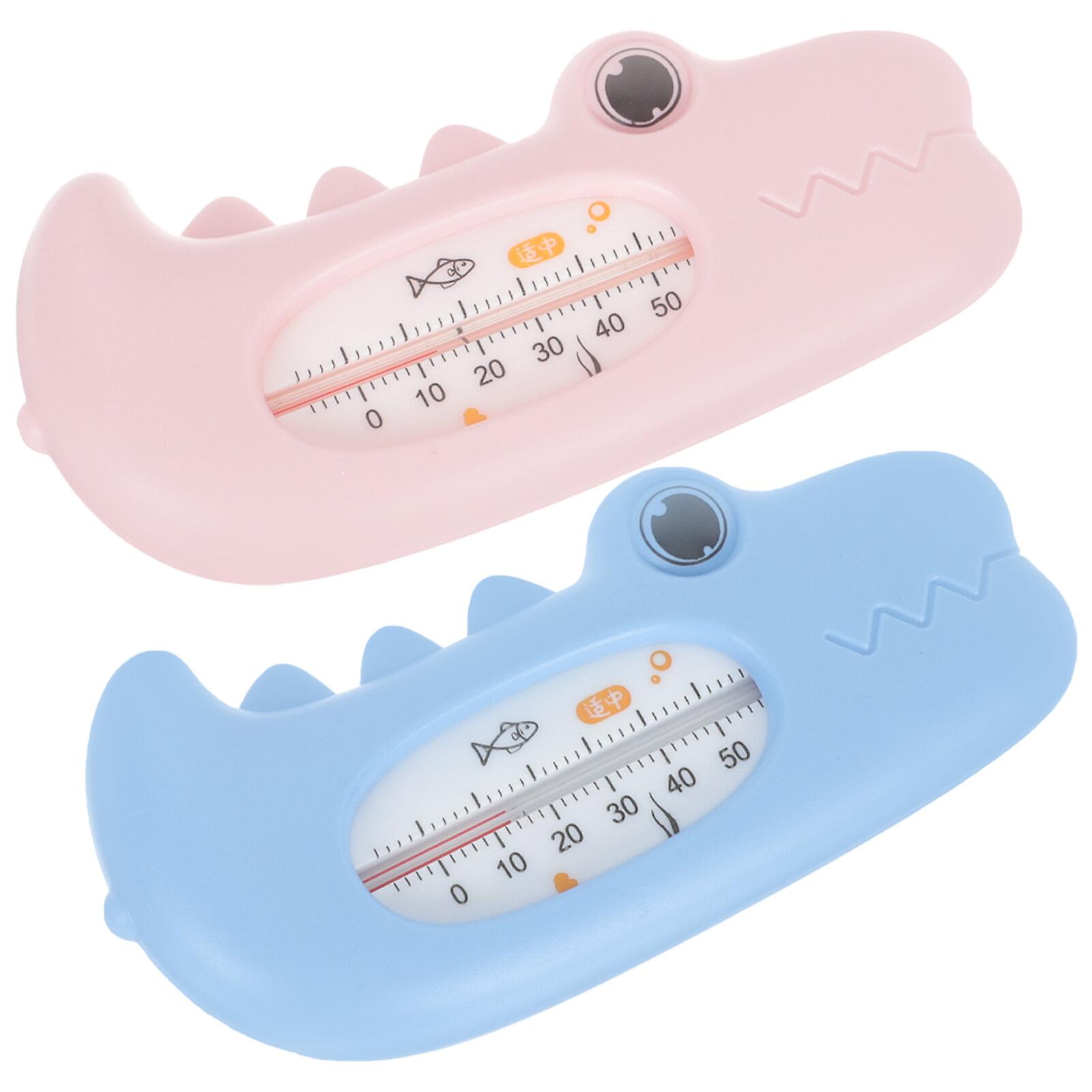 2pcs Baby Water Thermometers Animal Shape Thermometer Temperature Measuring Tool