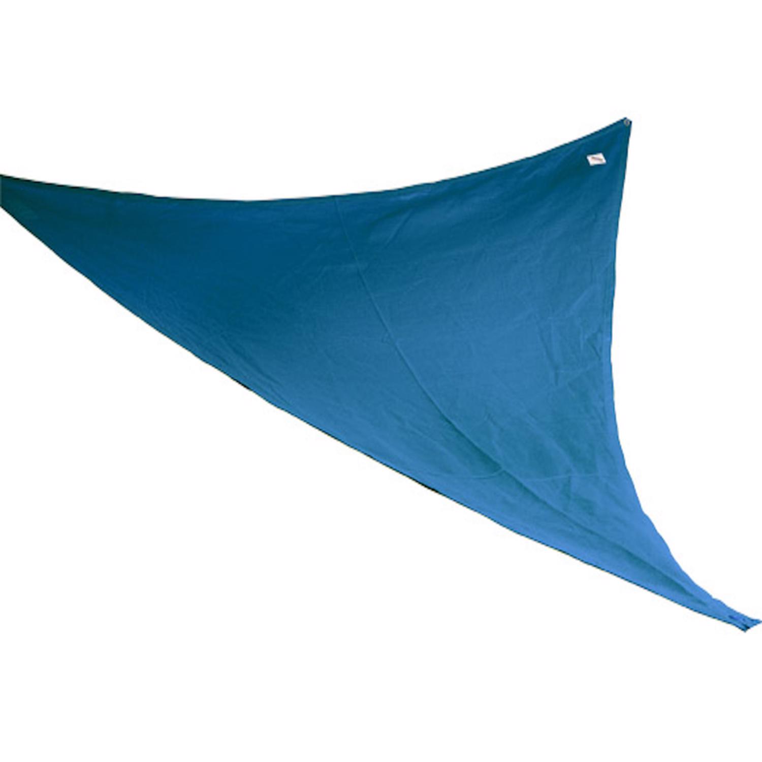 Coolaroo Kool Kolors Polyethylene Shade Sail Triangle Shade Sail Canopy 9.9 ft. H X 9.9 ft. W X 9.9