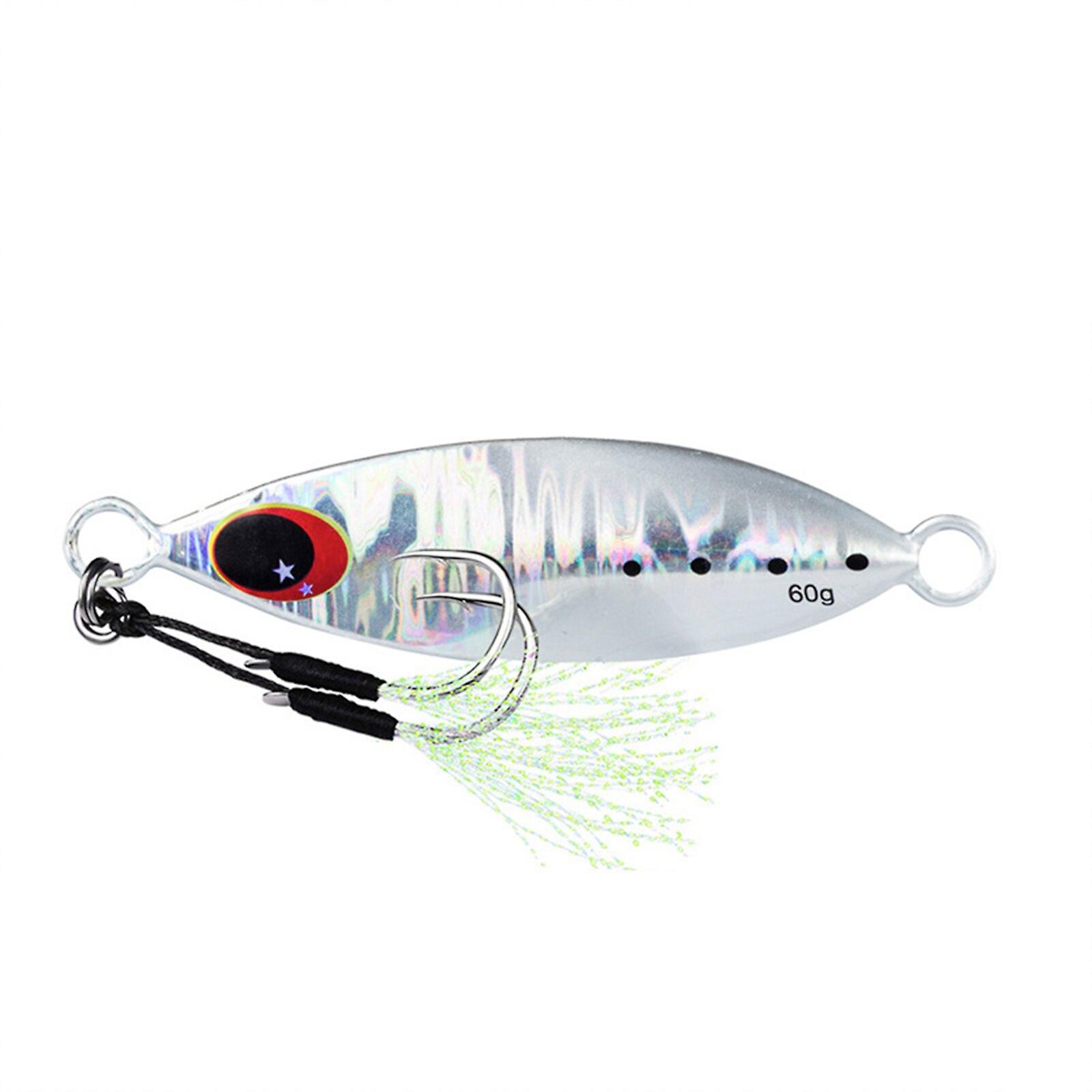 Metal Jig Lure Shore Casting Jigging Lure Slow Jig 20g Light Game Jig Trout Tuna Fish Spoon