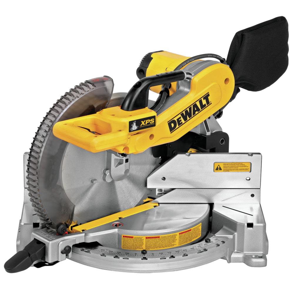 DEWALT 15 Amp 12 Double Bevel Compound Miter Saw