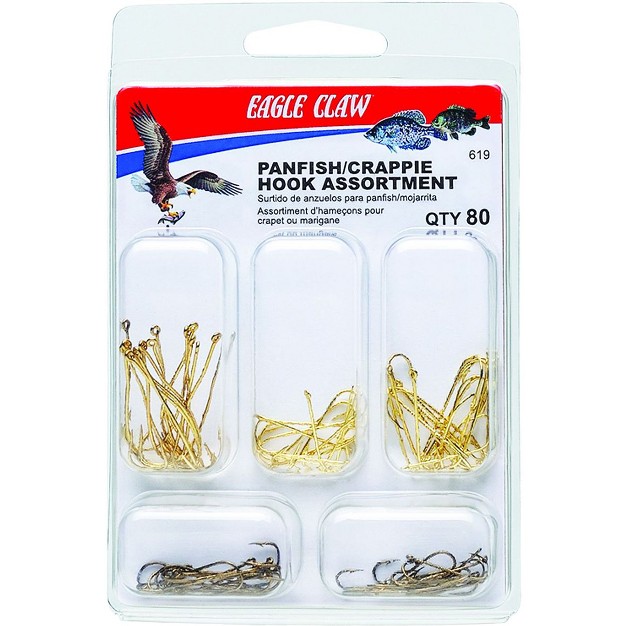 Eagle Claw Crappie bream Assorted Hooks Fishing Kit