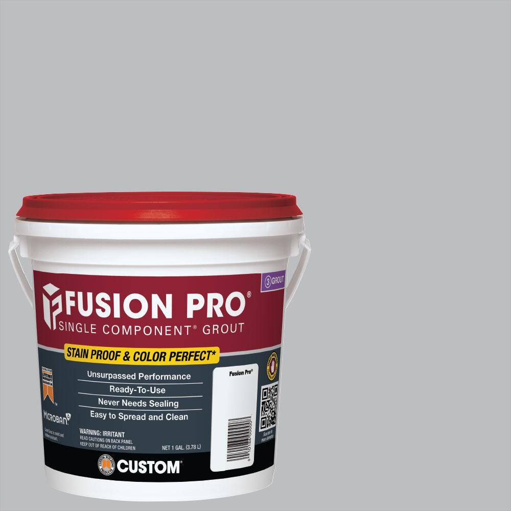 Custom Building Products Fusion Pro #115 Platinum 1 gal. Single Component Stain Proof Grout FP1151-2T