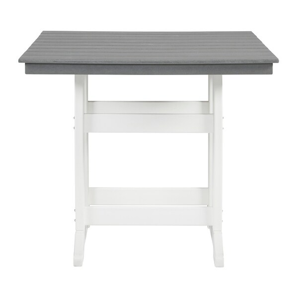 Signature Design by Ashley Transville Outdoor Poly All Weather Counter Height Dining Table