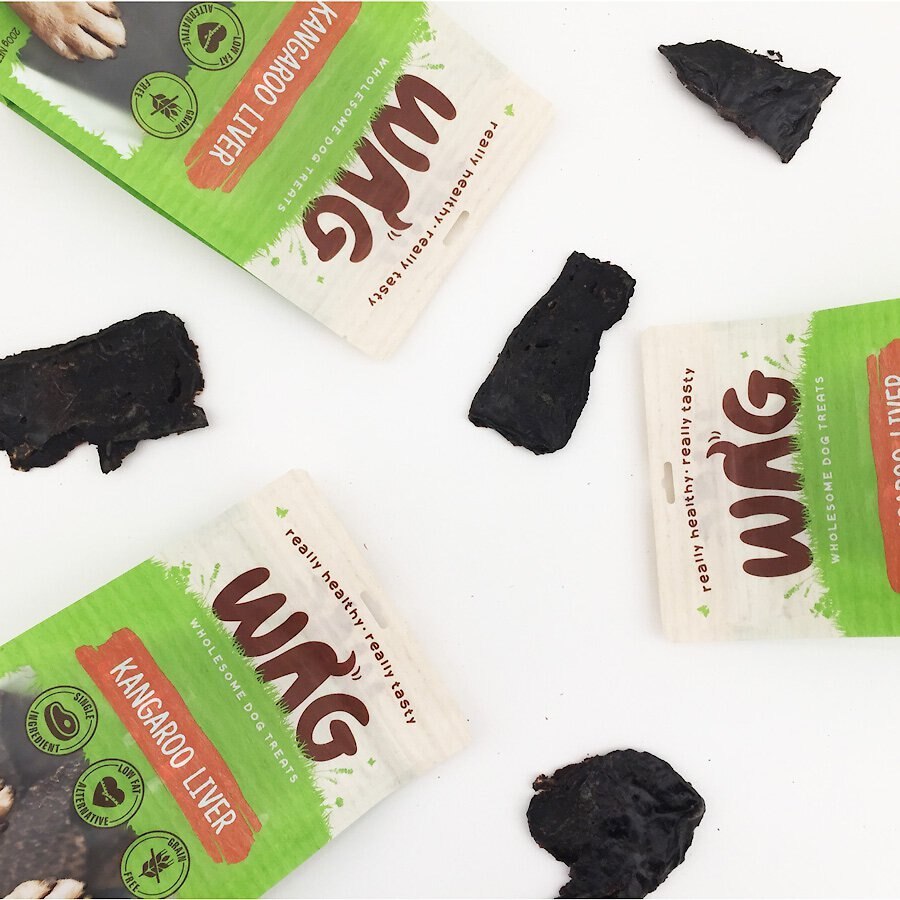 WAG Kangaroo Liver Grain-Free Dog Treats