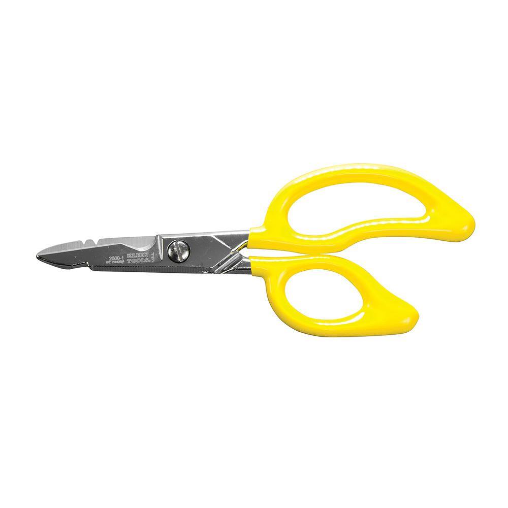 Klein Tools All-Purpose Electrician's Scissors and Electrician's Pocket Knife with #2 Phillips Blade Tool Set M2O41377KIT