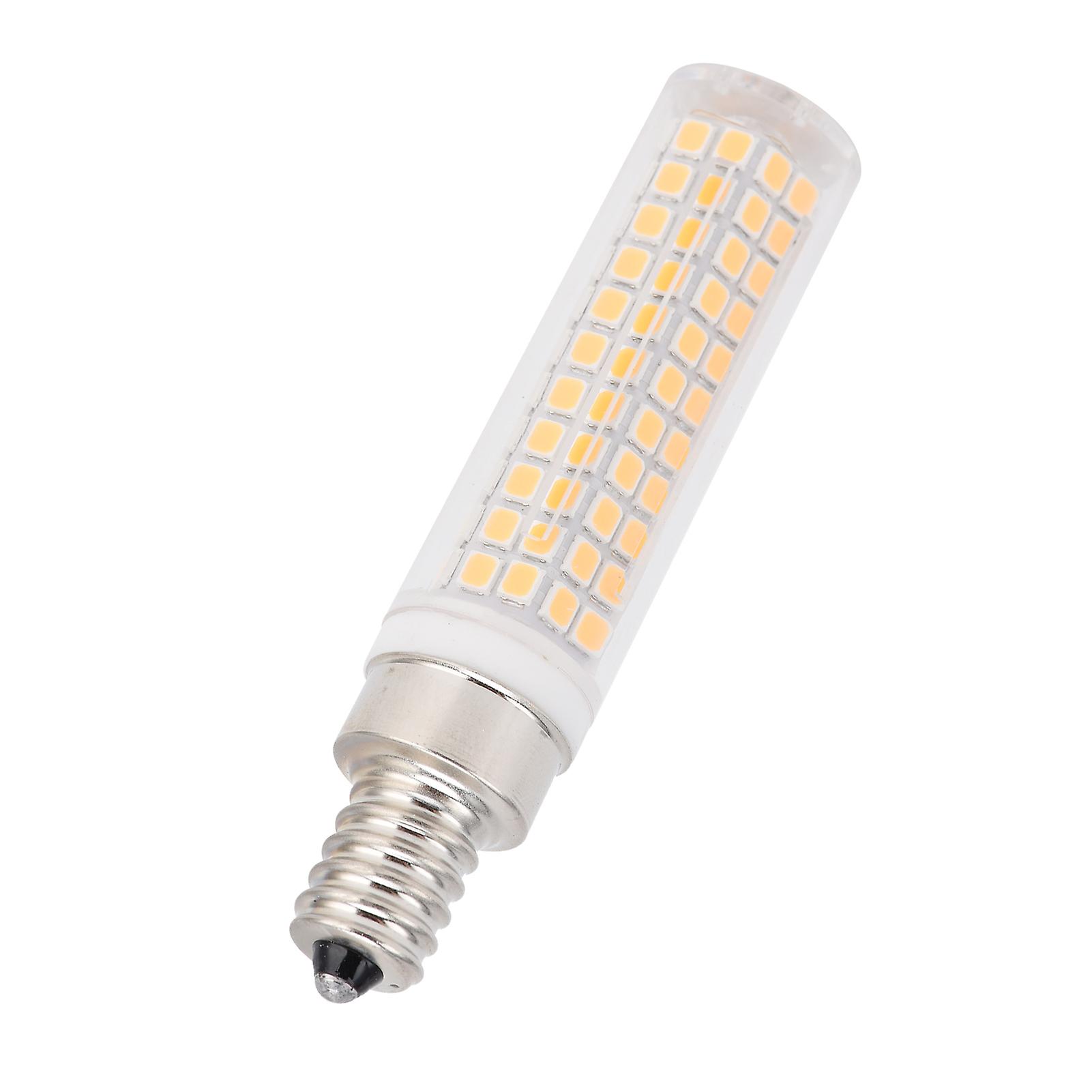 E12 Bulb LED Corn Lamp 1200LM 136LED Dimmable Bulb for Chandelier Ceiling Light Wall Lamp 110arm White