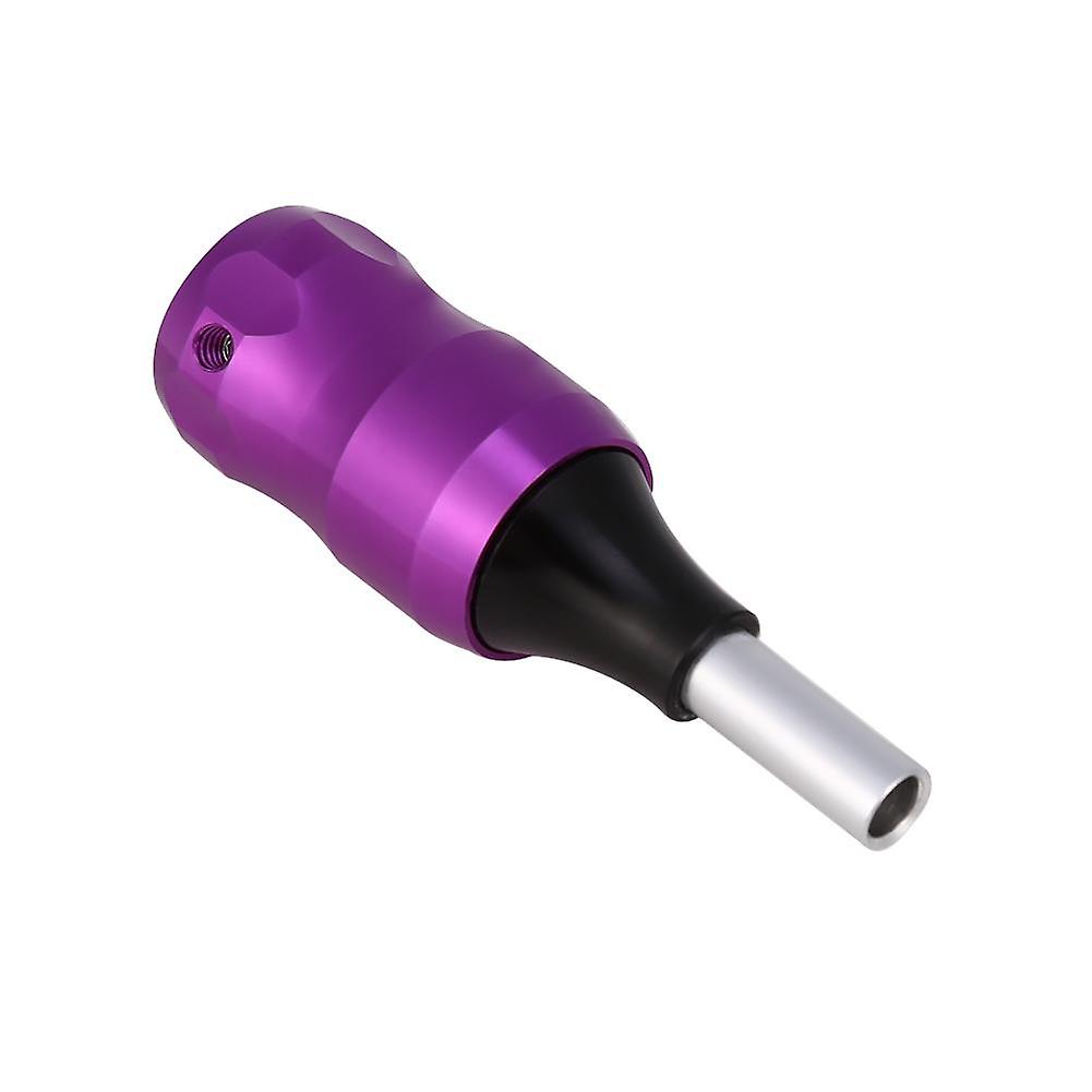 Aluminum Alloy Tattoo Handles Machine Cartridge Round Accessory Purple