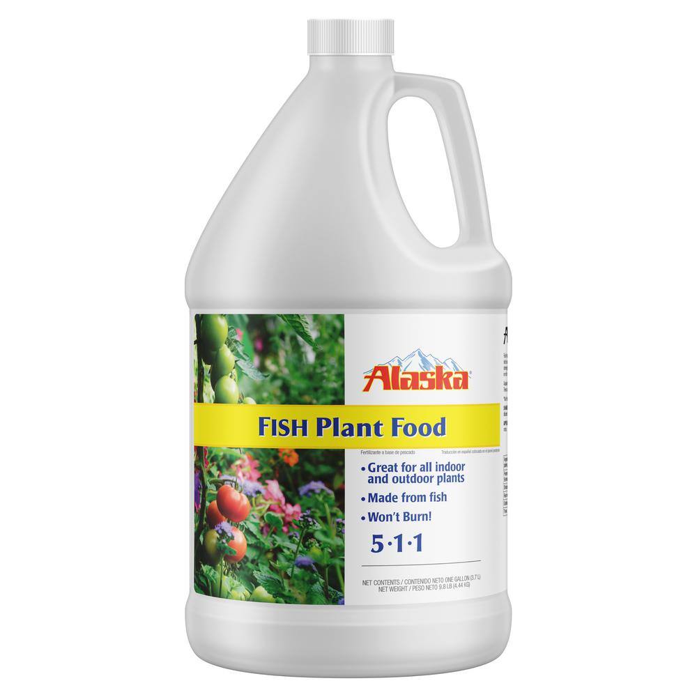 Alaska 1 Gal. Organic Gardening Liquid Fish Emulsion Fertilizer 5-1-1 100099249