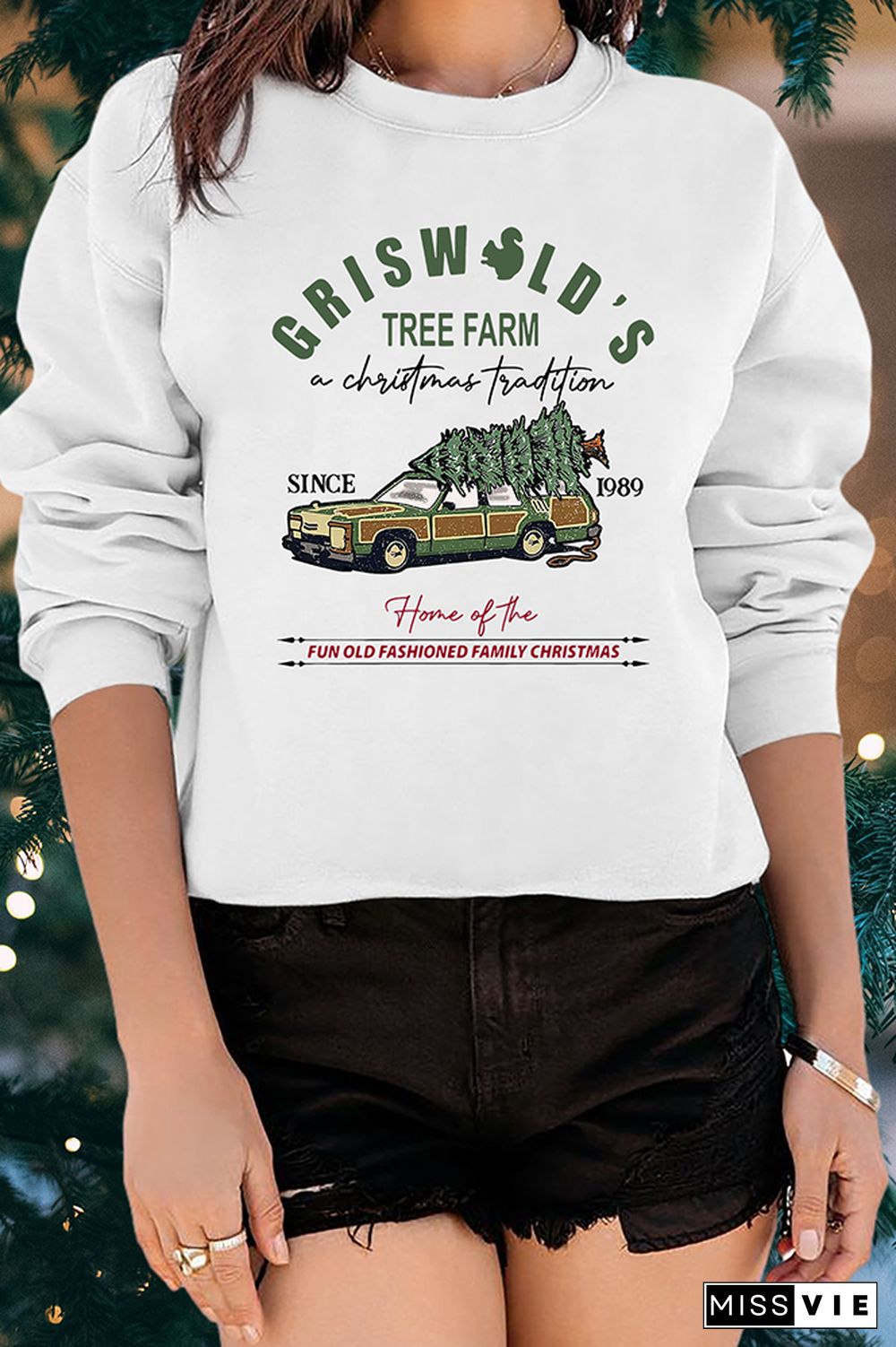 Griswold's Tree Farm since 1989 Sweatshirt Wholesale