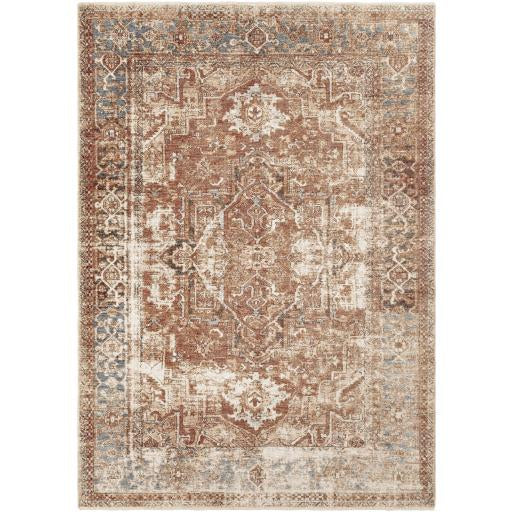 Lincoln Lic-2306 Navy Rug in Various Sizes