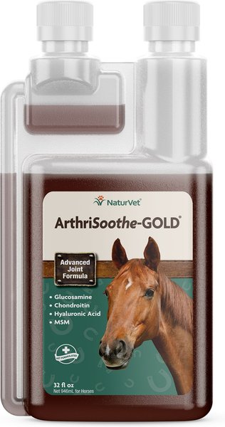 NaturVet ArthriSoothe-GOLD Advanced Joint Formula Liquid Liquid Horse Supplement