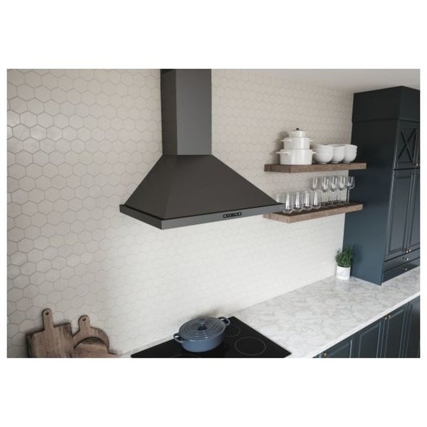 Zephyr Ombra 200 - 600 CFM 30 Inch Wide Wall Mounted Range Hood with