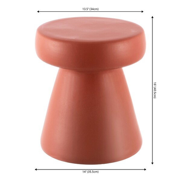 SAFAVIEH Kelsey Ceramic Decorative Garden Stool (Fully Assembled)