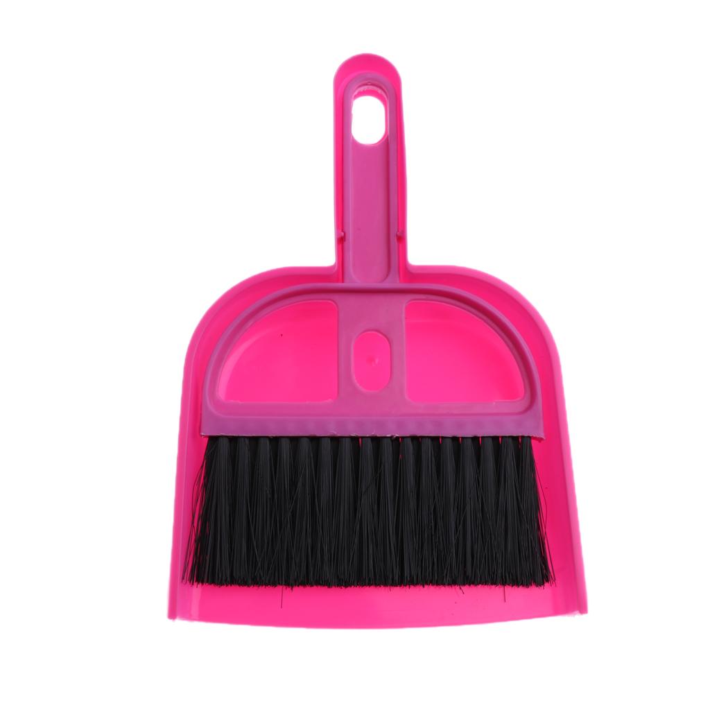 Cat Litter 1 Set Suit-Small Brush Dustpan Pet Cleaning Products Red