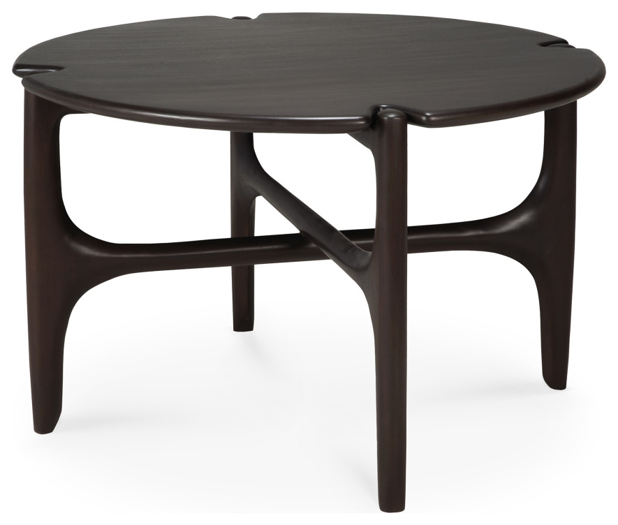 Varnished Mahogany Coffee Table  Ethnicraft PI   Midcentury   Coffee Tables   by Oroa   Distinctive Furniture  Houzz