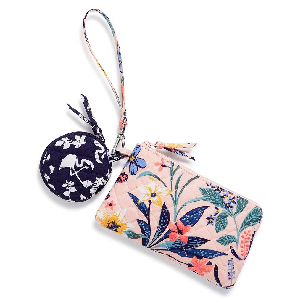 Vera Bradley  Beach Pouch Set in Paradise Coral