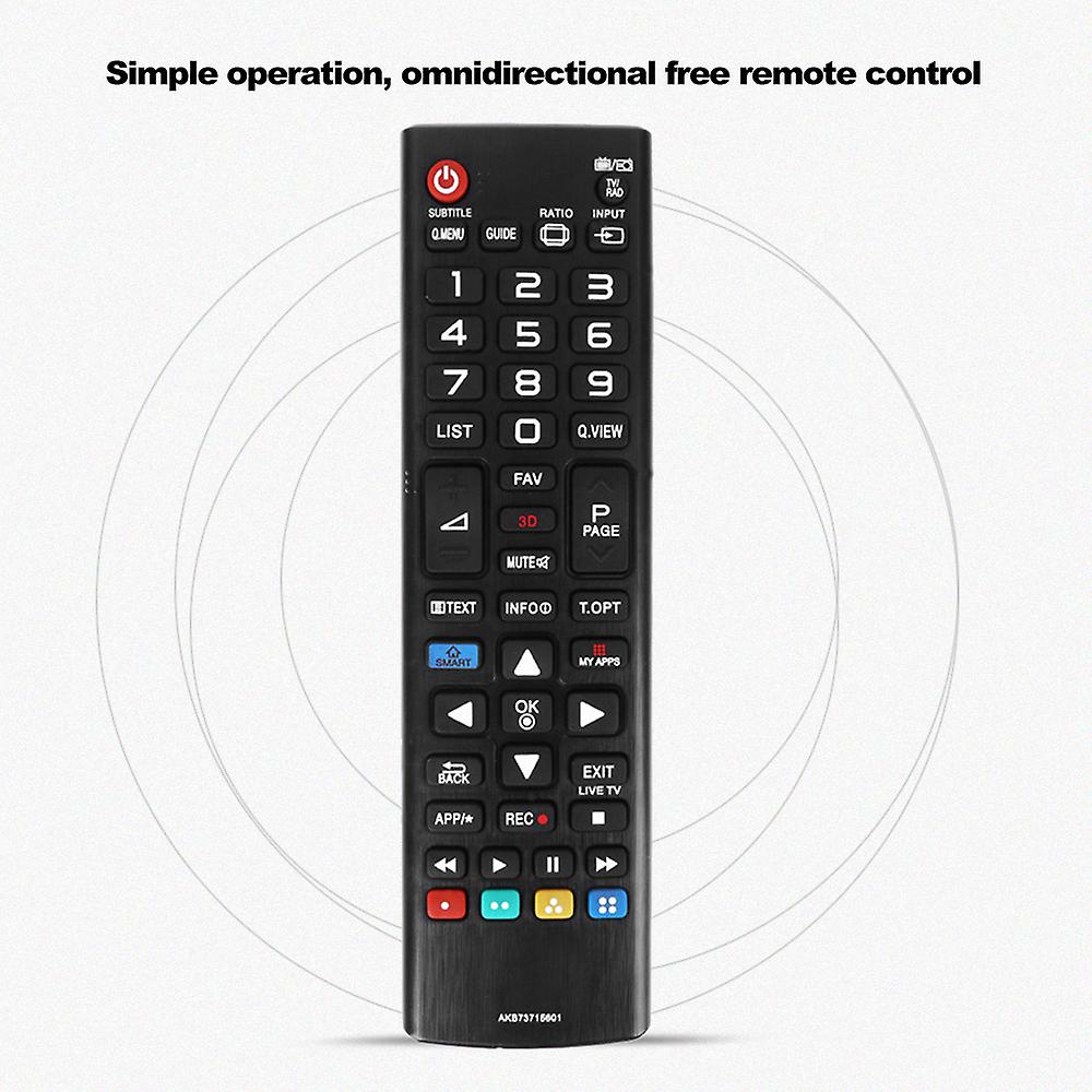 Universal Tv Remote Control Wireless Smart Controller Replacement For Lg Hdtv Led Smart Digital Tv Black