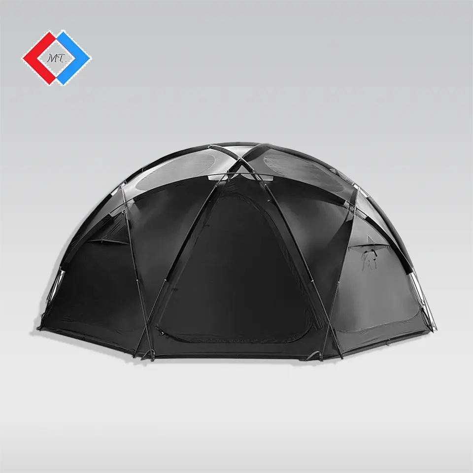 New  Hot sale Outdoor Camping family style glamping traveling hiking Family marquee party glamping event geodesic dome tent