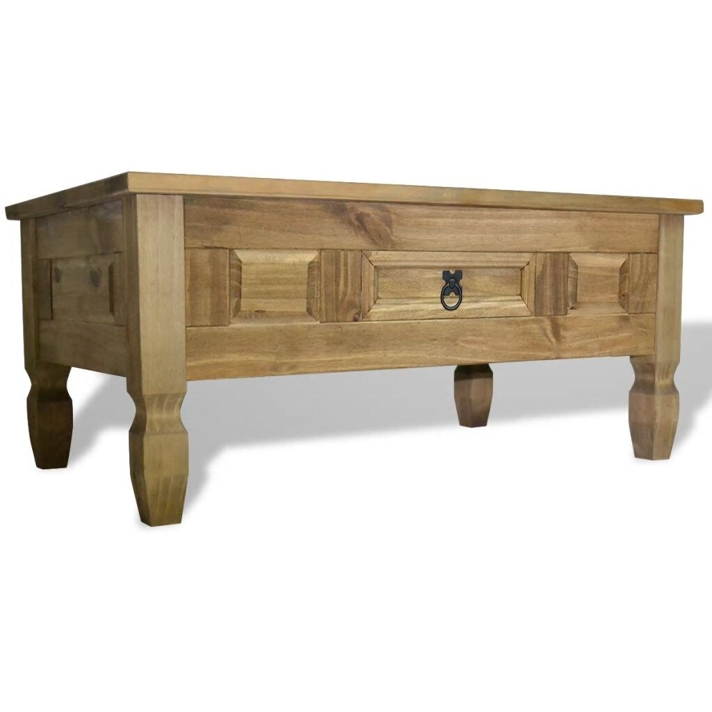 vidaXL Coffee Table Mexican Pine Corona Range 39.4