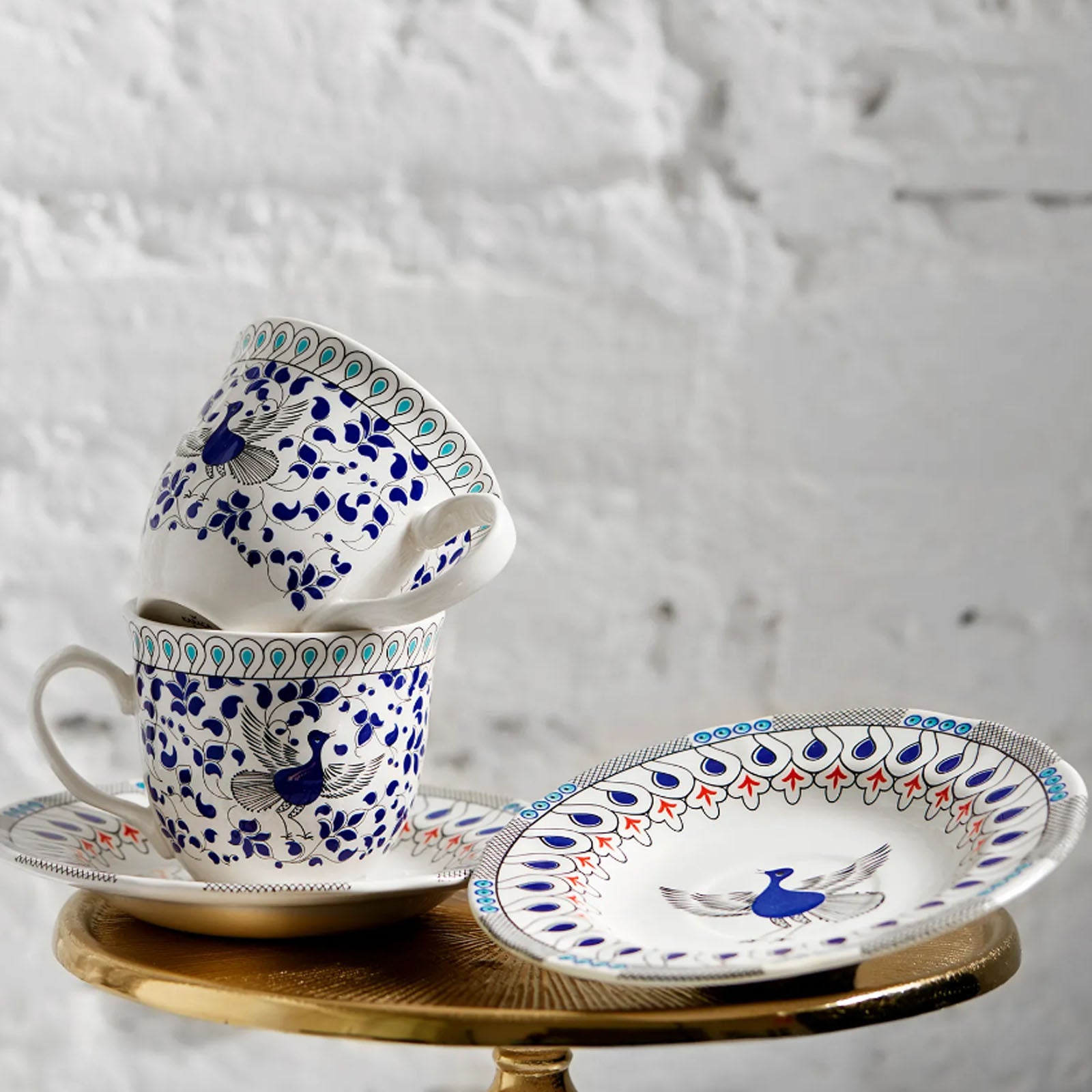 Mai Seljuk Series Tea Cup Set For 2 153.03.07.9017