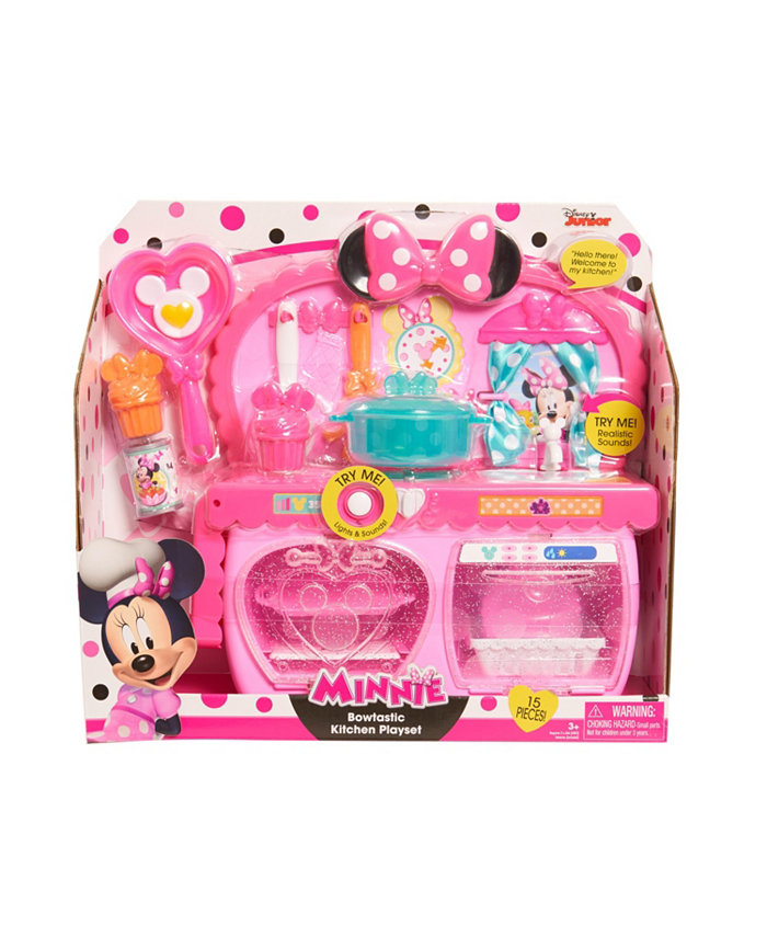 Minnie Mouse Macys Minnie Bow Tique Bowtastic Kitchen Playset