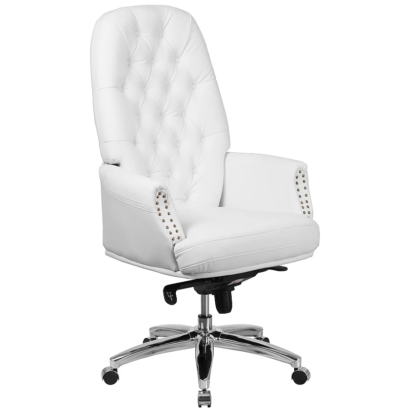 Flash Furniture Hansel High Back LeatherSoft Multifunction Swivel Office Chair