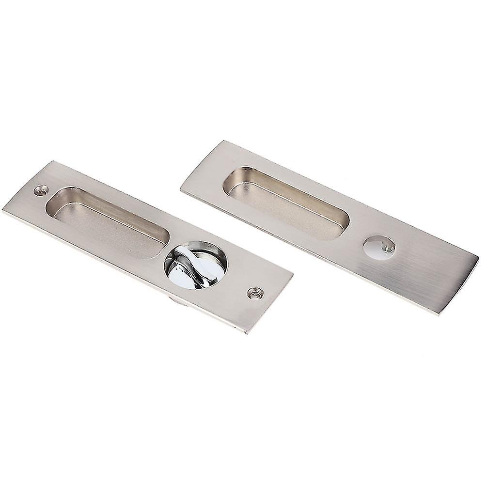 Sliding Door Lock Indoor Balcony Bathroom Cabinet Pull Handle Concealed Door Lock