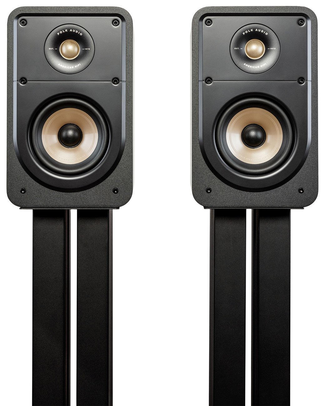 Polk Audio Signature Elite ES15 Black Compact Bookshelf Loudspeakers (Pair)