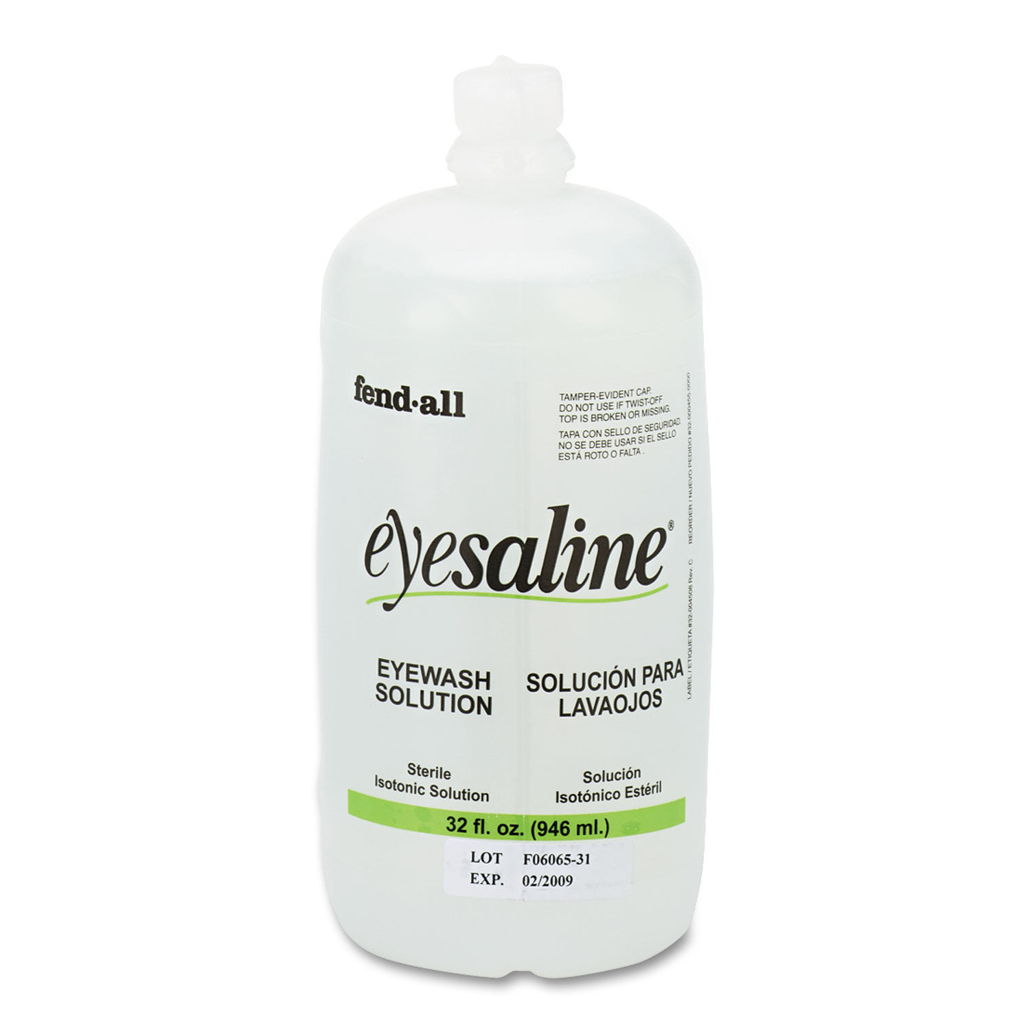 Fendall Eyesaline Eyewash Saline Solution Bottle Refill by Honeywell FND3200045500EA