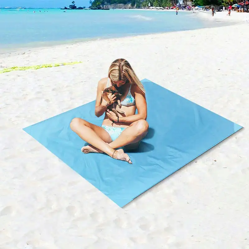 Beach Blanket Waterproof Sand proof  Picnic Blankets Waterproof Foldable  Travel Picnic Blanket for Hiking