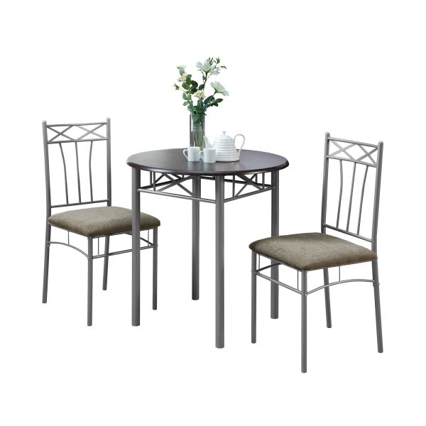 Dining Table Set， 3pcs Set， Small， 30