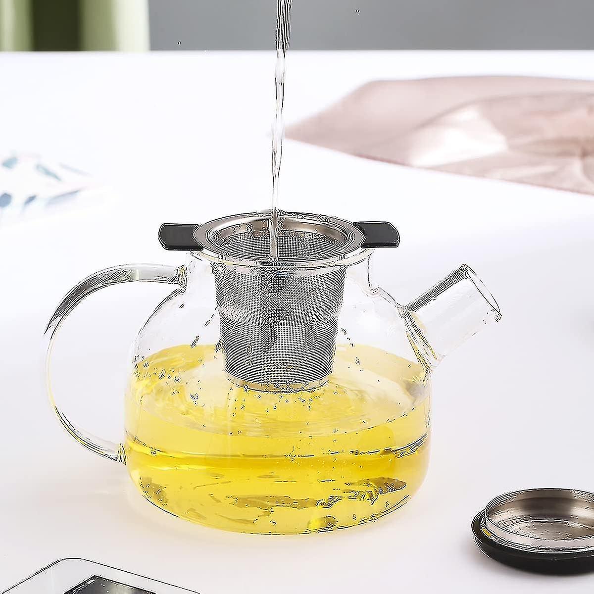 Stainless Steel Tea Infuser Mesh Strainer Tea And Coffee Infuser Fine Mesh Filter With Large Capacit