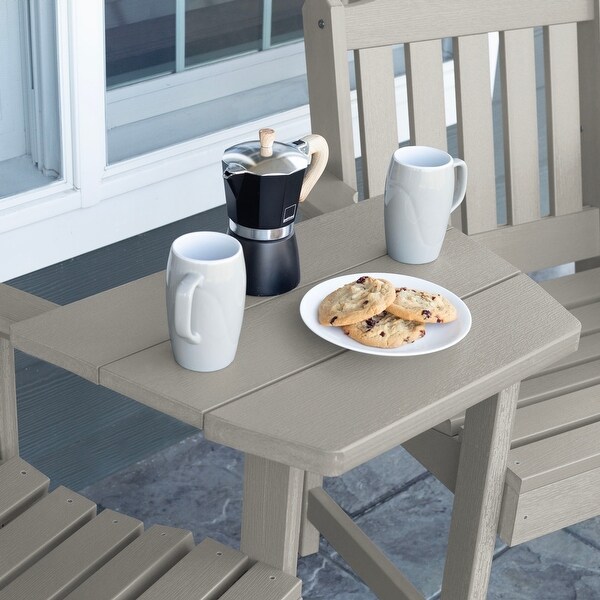 Highwood EcoFriendly Adirondack TeteaTete Connecting Table