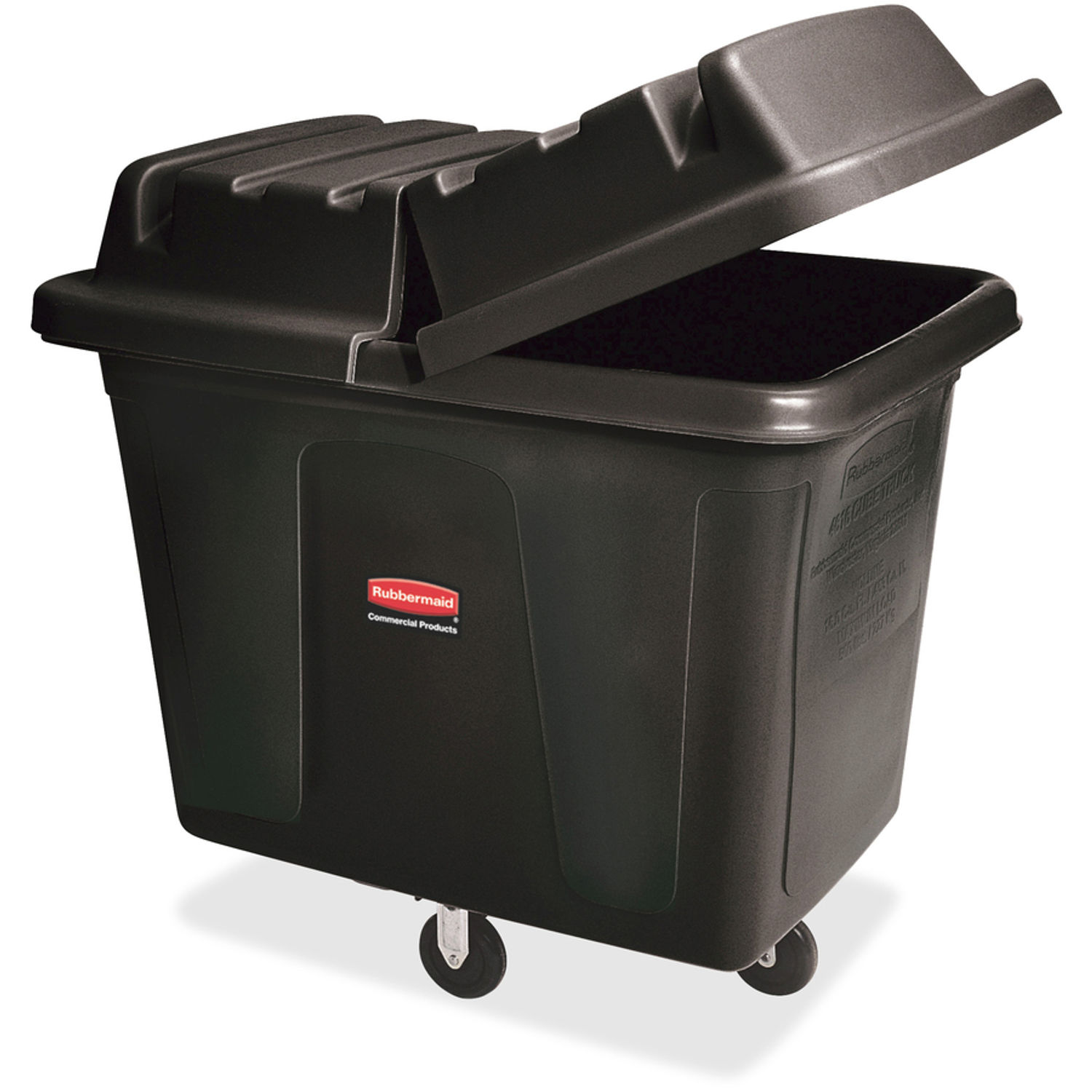 300-lb Capacity Cube Truck by Rubbermaid Commercial Products RCP460800BK