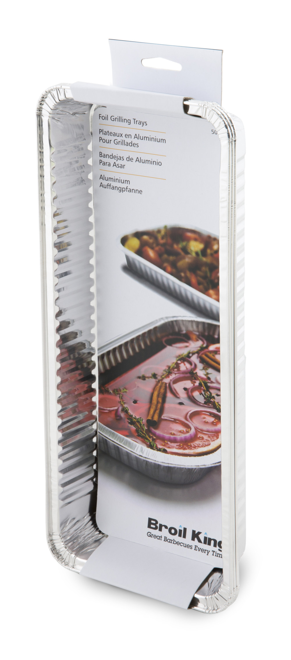 Narrow Aluminum 6.00 X 14.00 Foil Drip Pan ; 3 pack