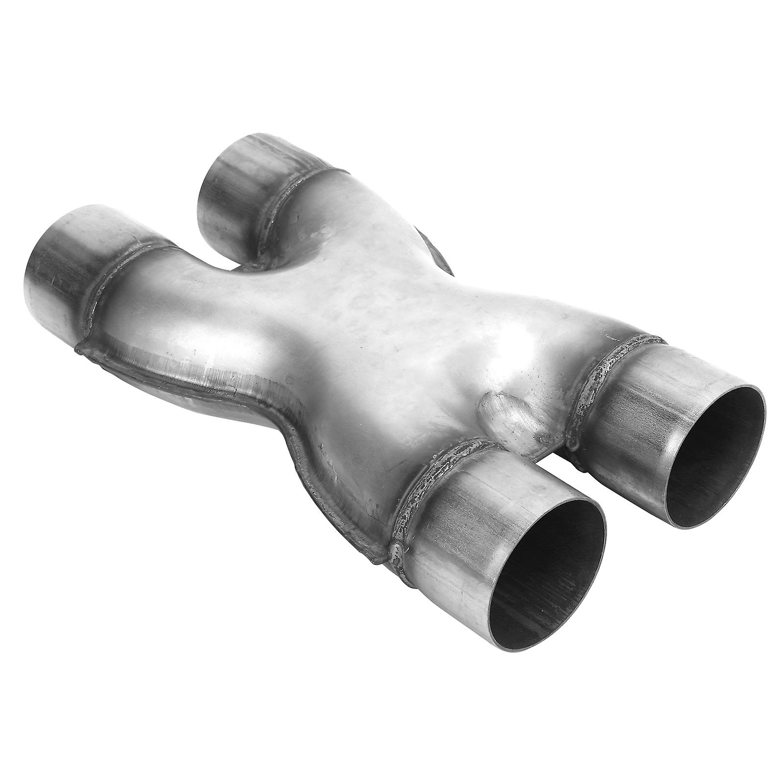 Exhaust Xpipe Dual Inlet/outlet 2.5in Universal Stainless Steel Crossover Universal