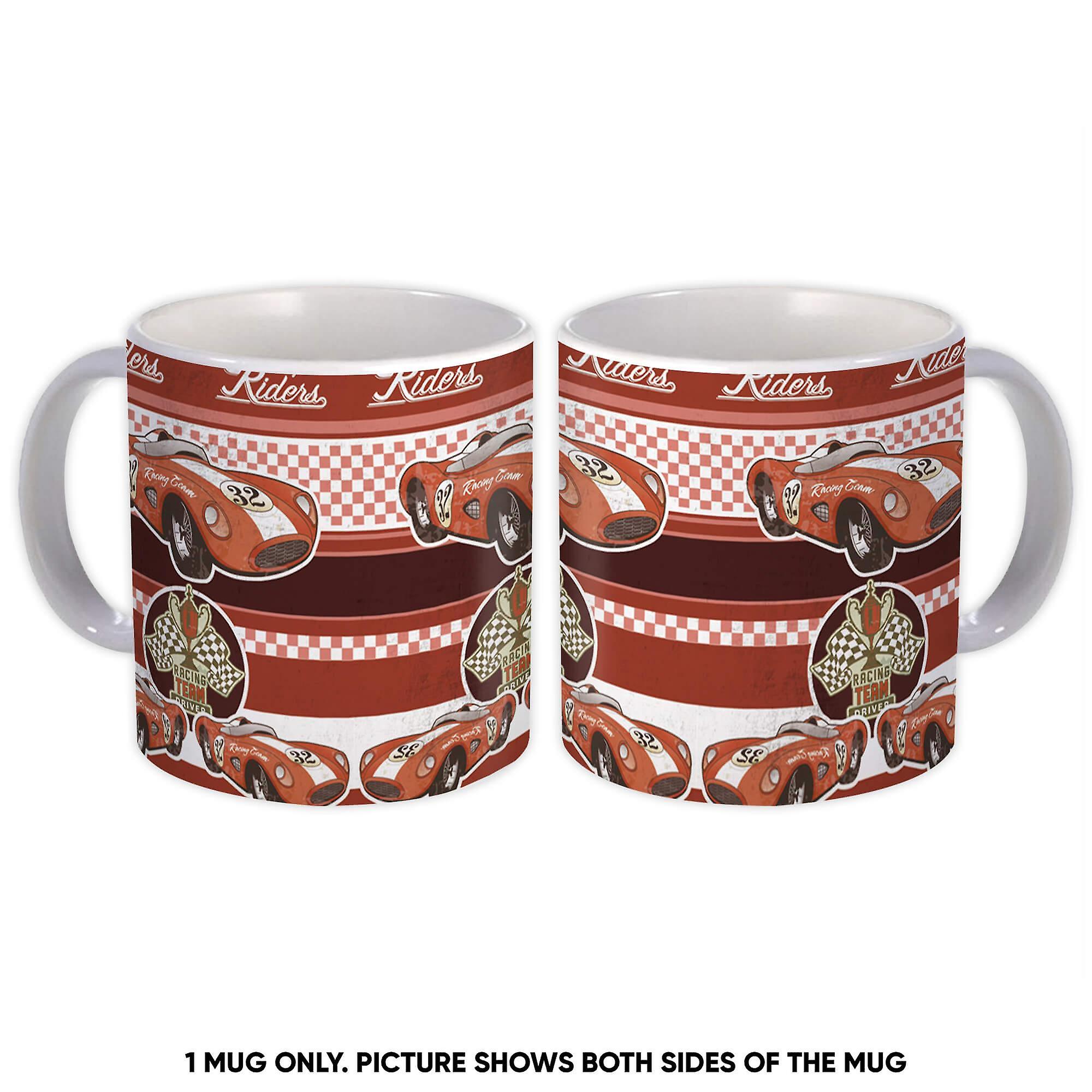 Gift Mug: Racing Cars Rider